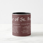 Mok Sint-Francis Coffee (Midden)