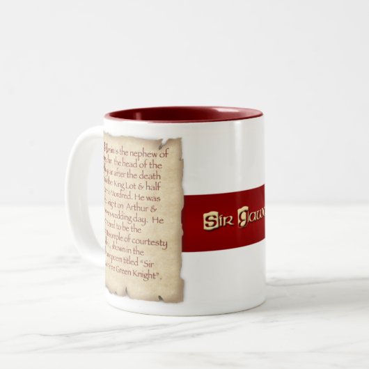 Mok Sir Gawain (Voorkant links)