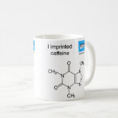 mok sjabloon cafeïne (Voorkant rechts)