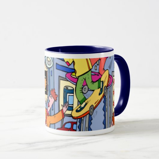 Mok skateboard (Voorkant rechts)