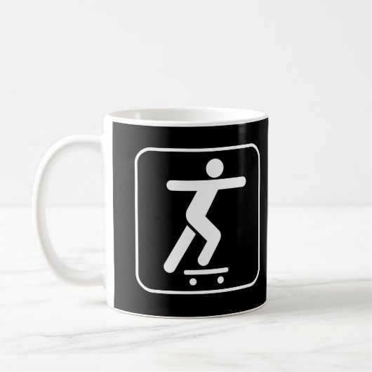 Mok Skateboardsymbool (Links)