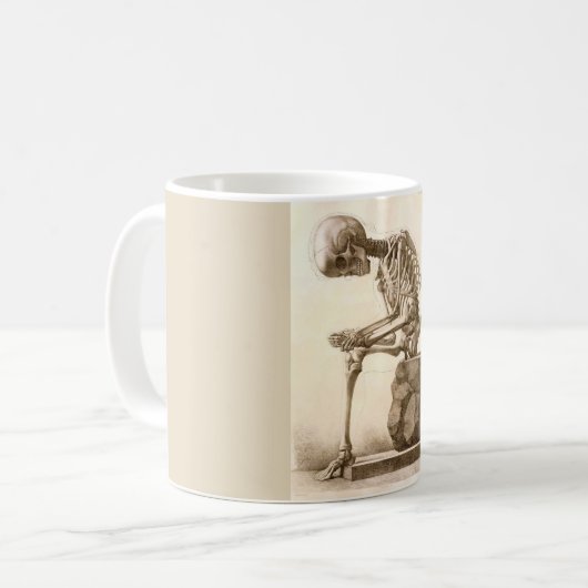 Mok  Skeleton Coffee (Voorkant links)