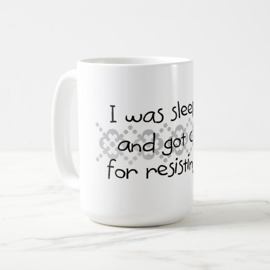 Mok slaapwandelen (Voorkant links)