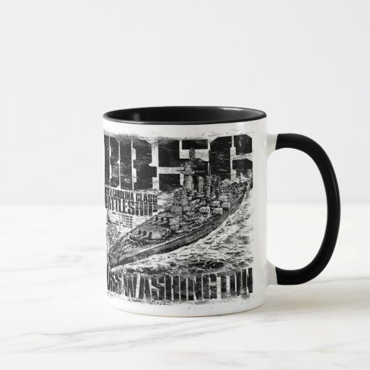 Mok slagschip Washington Ringer (Rechts)