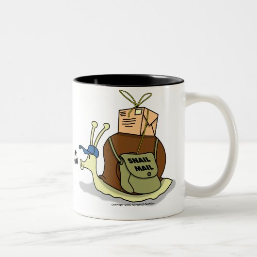 Mok slak-mailkoffie (Rechts)