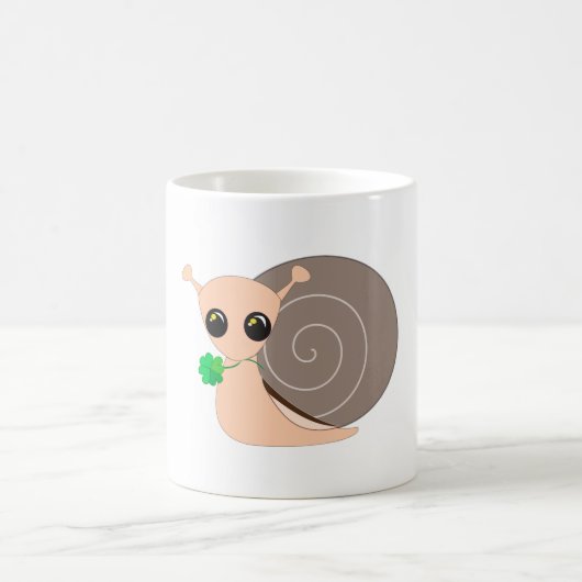 Mok slakken met klaver - Lucky (Center)