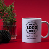 Mok Slogan Company Logo voor grote werknemers