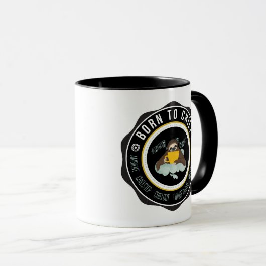 Mok Sloth Chill Music (Voorkant rechts)