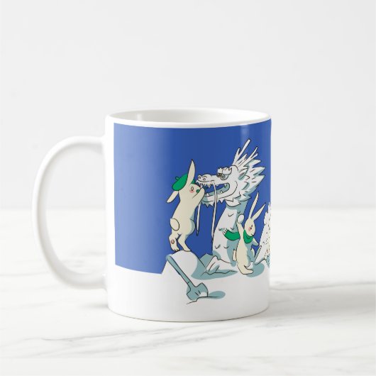 Mok Sneeuwdraak en Bunny Rabbits (Links)