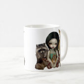 mok "Sneeuwwitje en haar diervrienden" (Voorkant rechts)