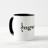 Mok SNGWRTR 2 TONE COFFEE (Voorkant links)