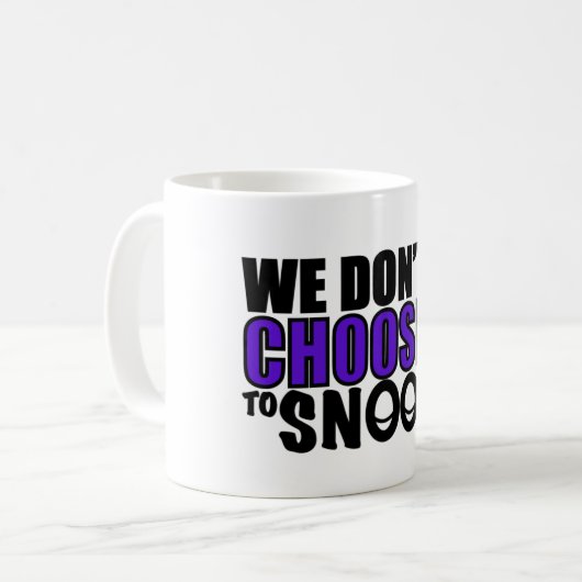 Mok Snooze Coffee (Voorkant links)