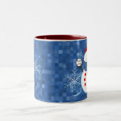 Mok - Snowflakes Baseball Snowman (Center)