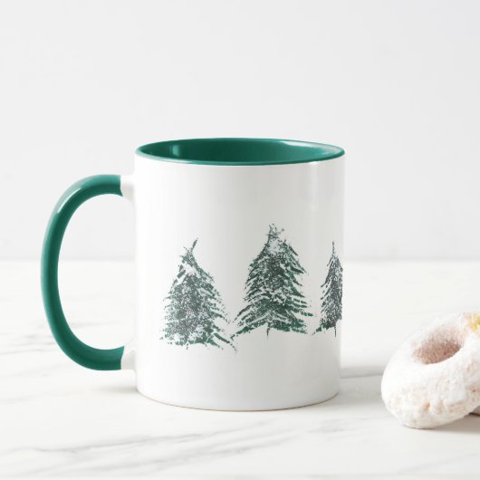 Mok Snowy Pine Trees (Met donut)