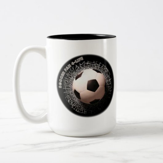 Mok Soccer Fan Voetbal Pattern (Links)