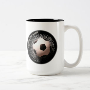 Mok Soccer Fan Voetbal Pattern