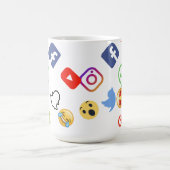 Mok sociale mediapictogrammen (Center)