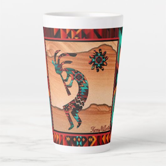 Mok Southwest Kokopelli Latte (Voorkant)
