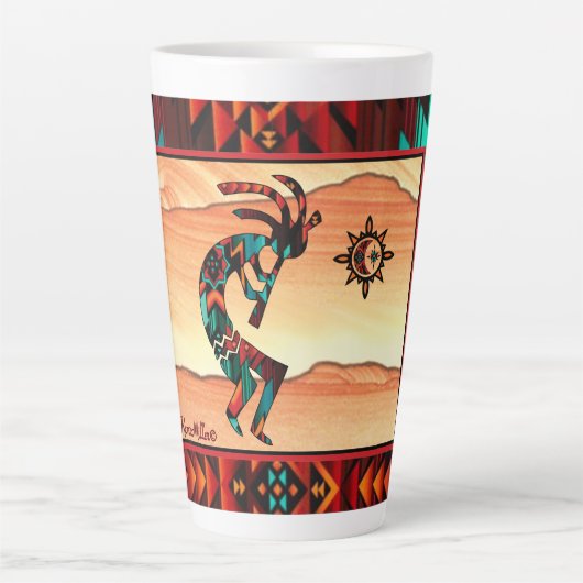Mok Southwest Kokopelli Latte (Voorkant)