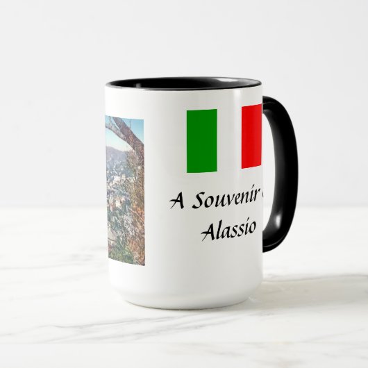 Mok Souvenir - Alassio, Italië (Voorkant rechts)