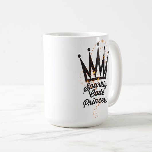 Mok Sparkly Code Princess (Voorkant rechts)