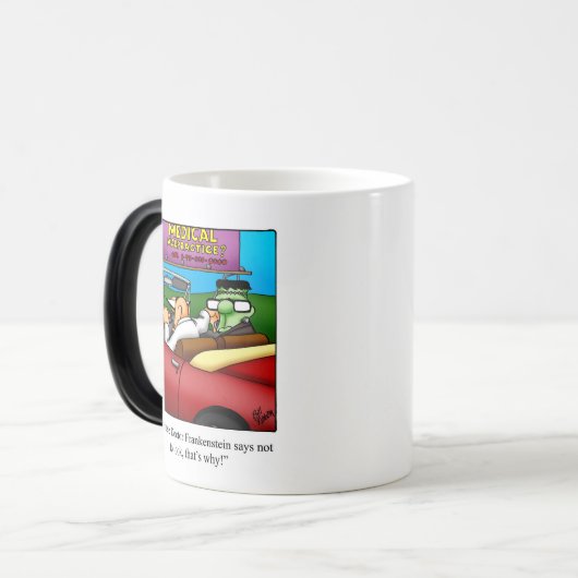 Mok "Spectickles" van Humor voor medische malversa (Voorkant links)