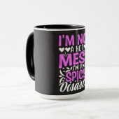 Mok Spicy Disaster Quote (Voorkant links)