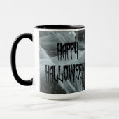 Mok Spider Leg Halloween en Eerie Background (Links)