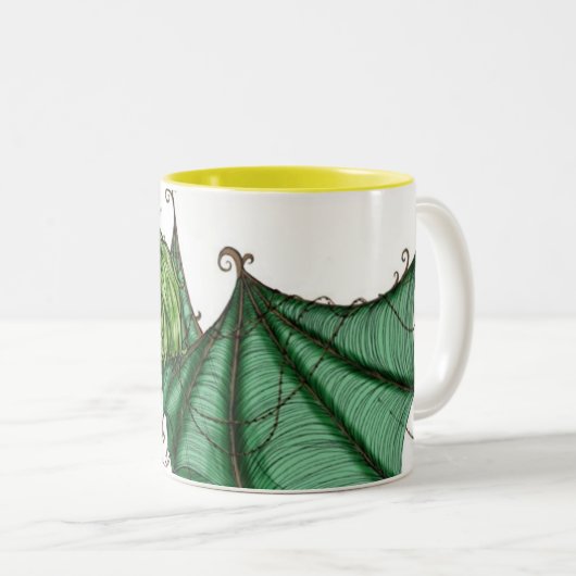 Mok spinwijn (Voorkant rechts)