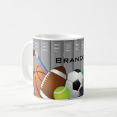 Mok Sportkluis Design Coffee (Voorkant links)