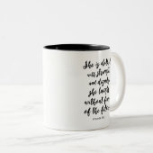 Mok spreekwoorden 31:25 (Voorkant rechts)