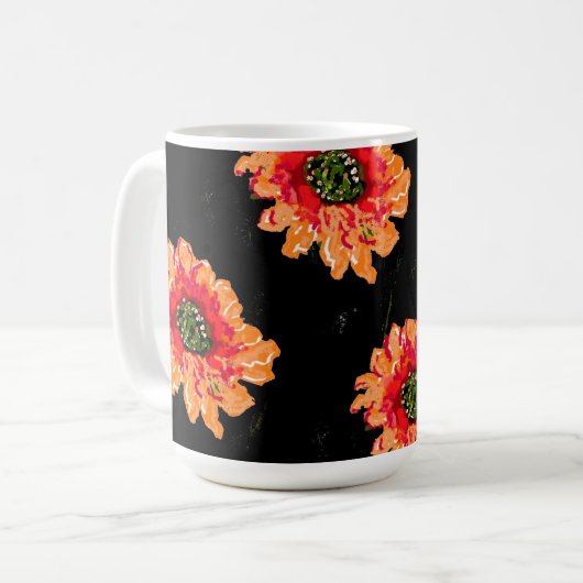 Mok: Spruce licht op in de donker Koffiemok (Voorkant links)