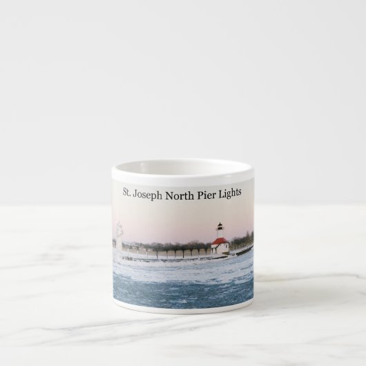 Mok St. Joseph North Pierhead Lights espresso (Voorkant)