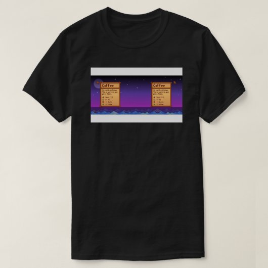 Mok Stardew Valley Coffee.png T-shirt (Design voorkant)