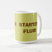 Mok Starter Fluid Coffee (Voorkant rechts)