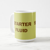 Mok Starter Fluid Coffee (Voorkant links)