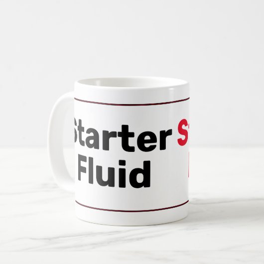 Mok Starter Fluid Coffee (Voorkant links)