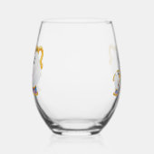 Mok Stemless Wine Glass Wijnglas Zonder Voet (Links)