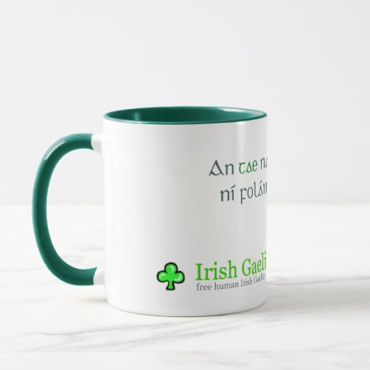 mok "Sterke thee" (Links)