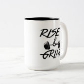 Mok - Stijging en korst koffiegewicht Eiedrukken (Voorkant rechts)