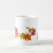 Mok: Stilleven Apples Autumn Leaf Koffiemok (Center)