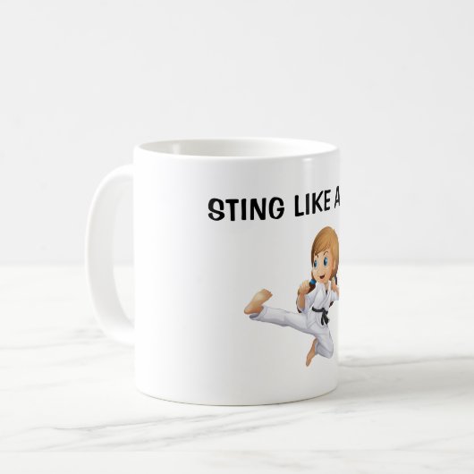 Mok | Sting als een bij (Voorkant links)