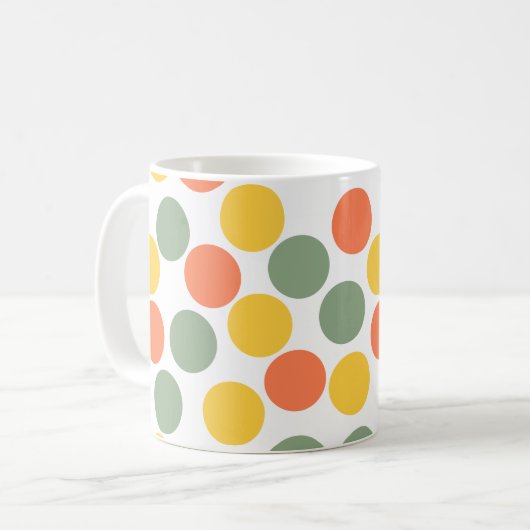 mok stippen koffie (Voorkant links)