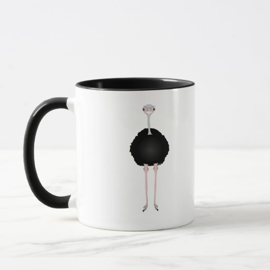 Mok struisvogel (Links)