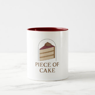 Mok - Stukje cake