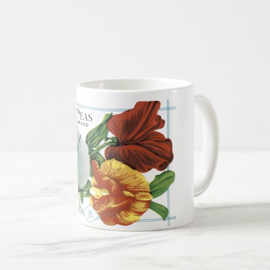 Mok suikererwten (Voorkant rechts)