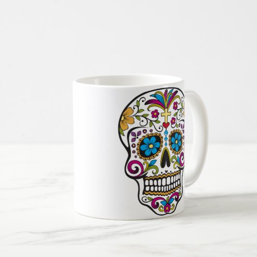 Mok suikerschedel (Voorkant rechts)