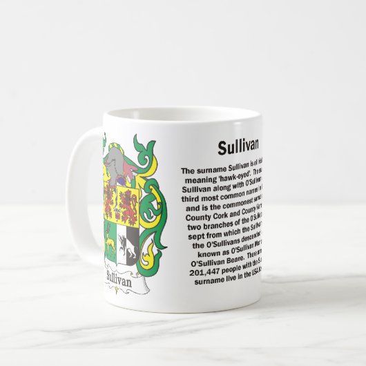 Mok Sullivan Family Crest (Voorkant links)