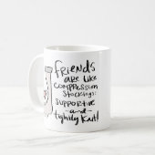 mok "Supportive and Tightly Knit" (Voorkant links)