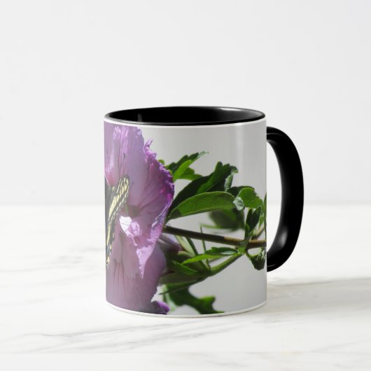 Mok - Swallowtail Butterfly on Flower (Voorkant rechts)